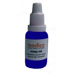 Tinta sellos oficina azul 15ml